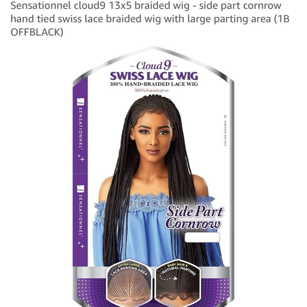 Braided wig Preowned (never worn only tried on) fulani style wig amazing quality